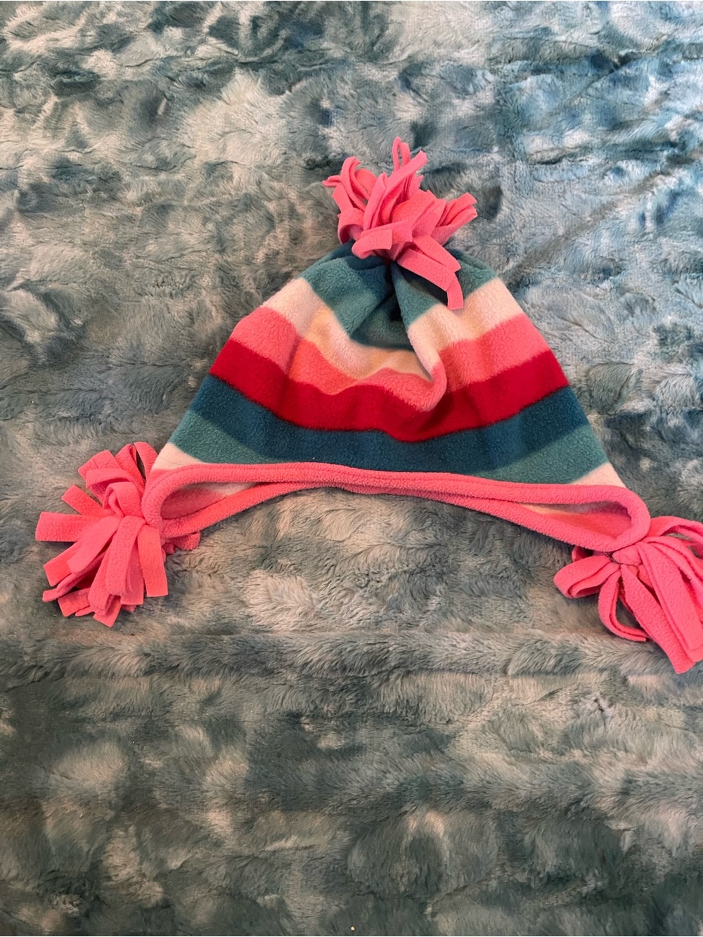 Crazy 8 fleece hat